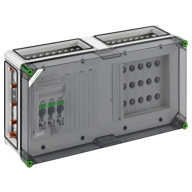 Boîtier combiné avec cartouches à couteaux - GST 401 KN-250