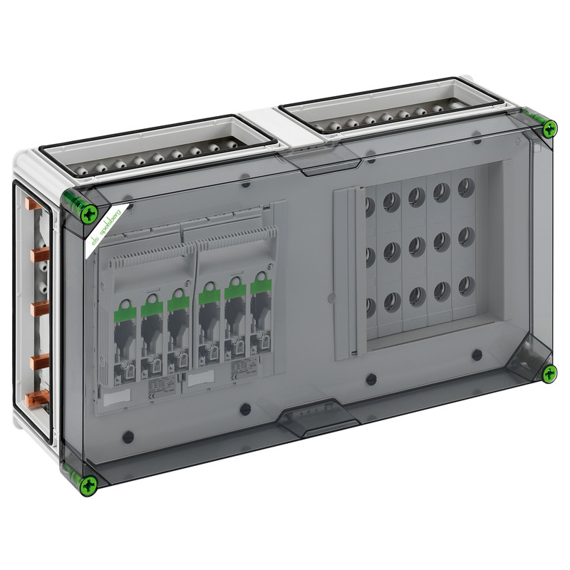 Boîtier combiné avec cartouches à couteaux - GST 402 KN-250