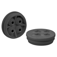 Passe-câbles à double membrane - DMS M32/4 sw