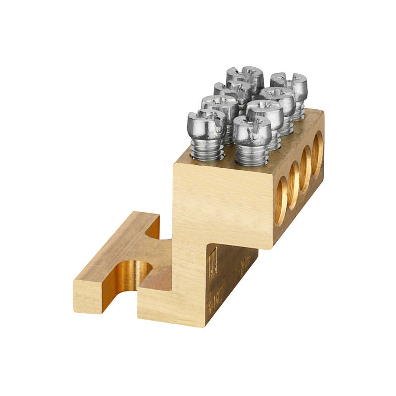 Barrette à bornes 1 pôle, 4x16 mm² - PVK 416