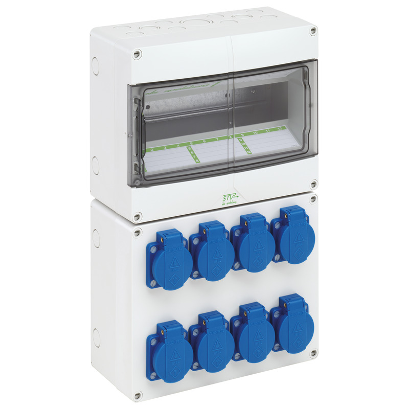 Combinaison de prises - STV 1208-S BE/FR