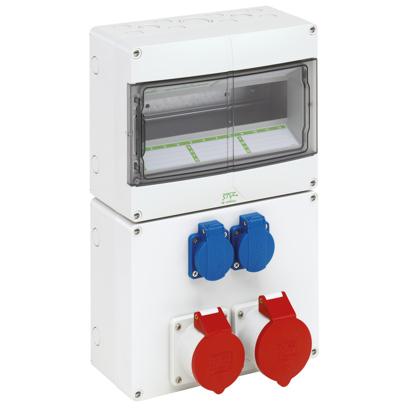 Combinaison de prises - STV 1222-S BE/FR